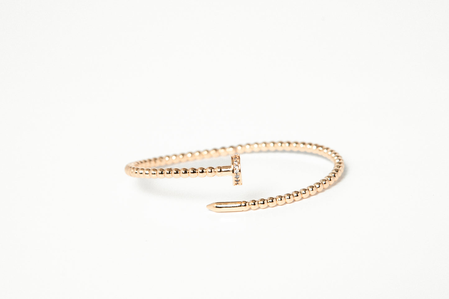 Pulsera clavo acero