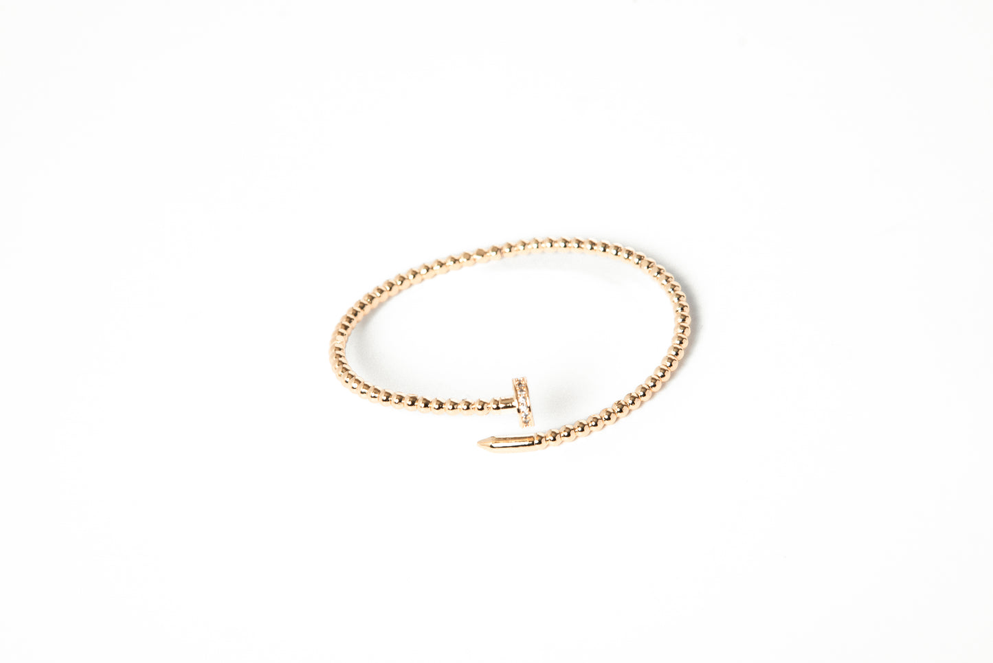 Pulsera clavo acero